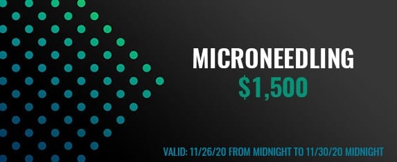 Microneedling treatment special coupon