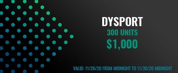 Dysport treatment special coupon
